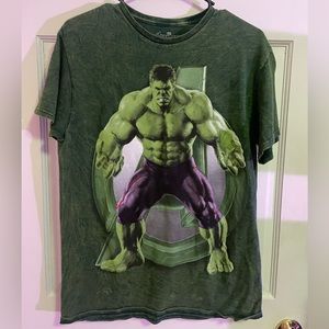 Vintage hulk marvel shirt